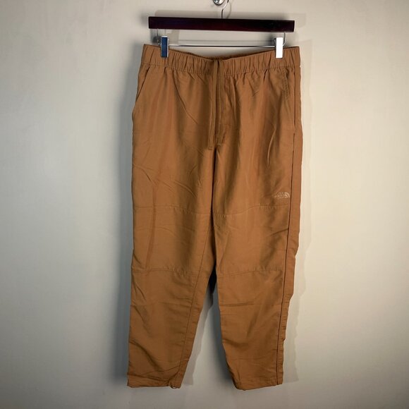 The North Face Men's solid tan convertible roll up Pants Medium M 29" inseam EUC - Picture 9 of 9